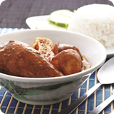 Dried Curry Chicken Rice